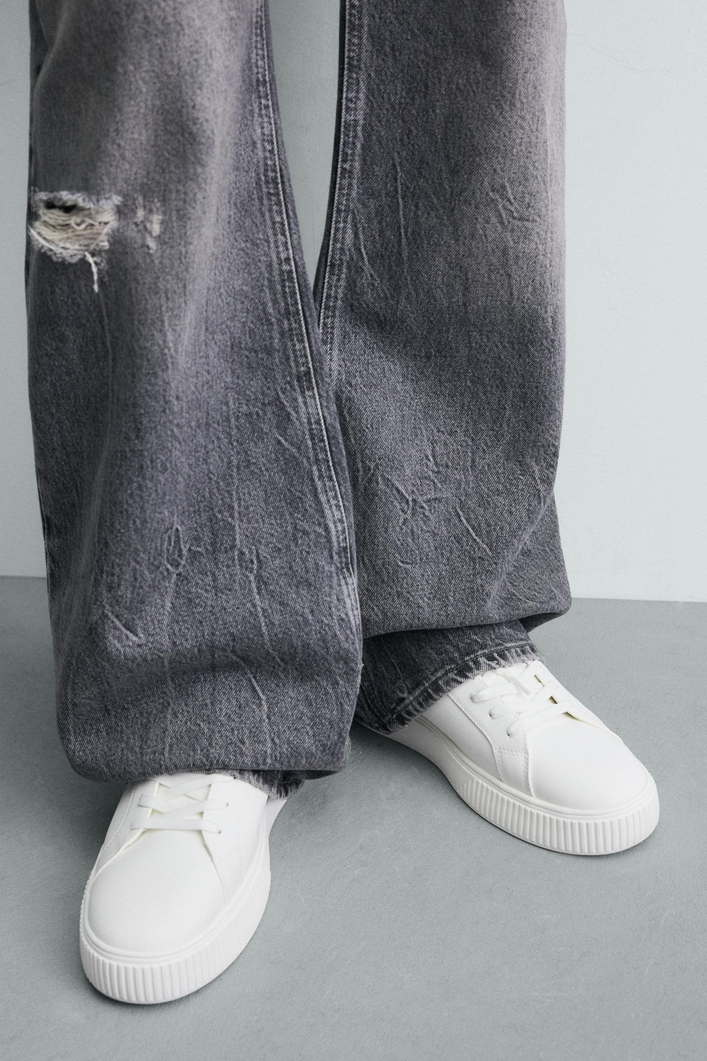 TRAINERS WITH HEEL DETAIL - Zara фото 10