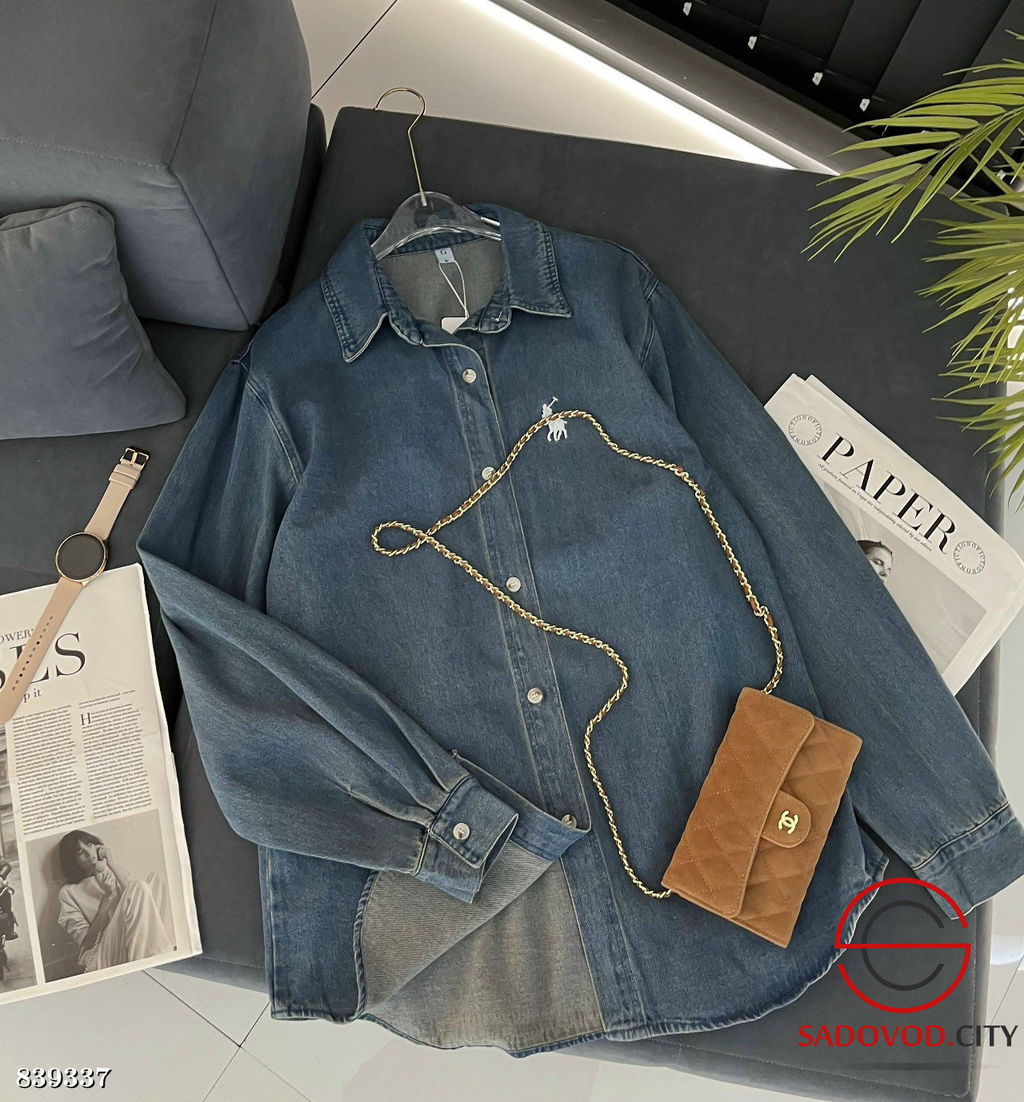 Рубашка джинсовая женская - Bruno фото 3