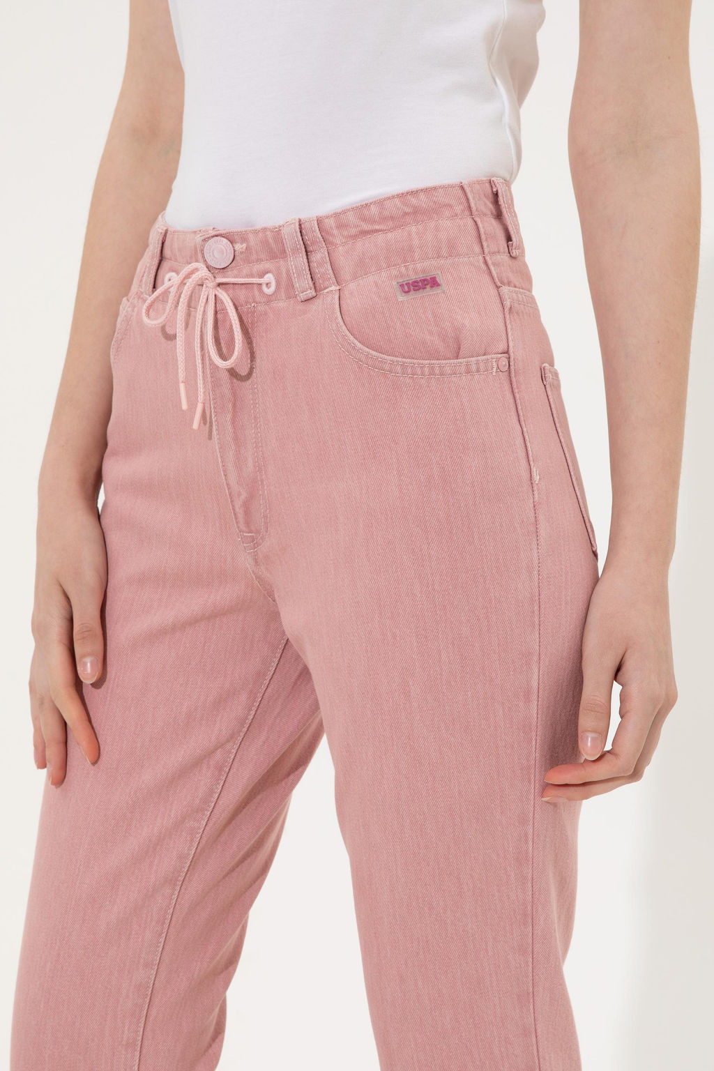 Kad_n Pembe Jean Pantolon - U.s. polo assn фото 6