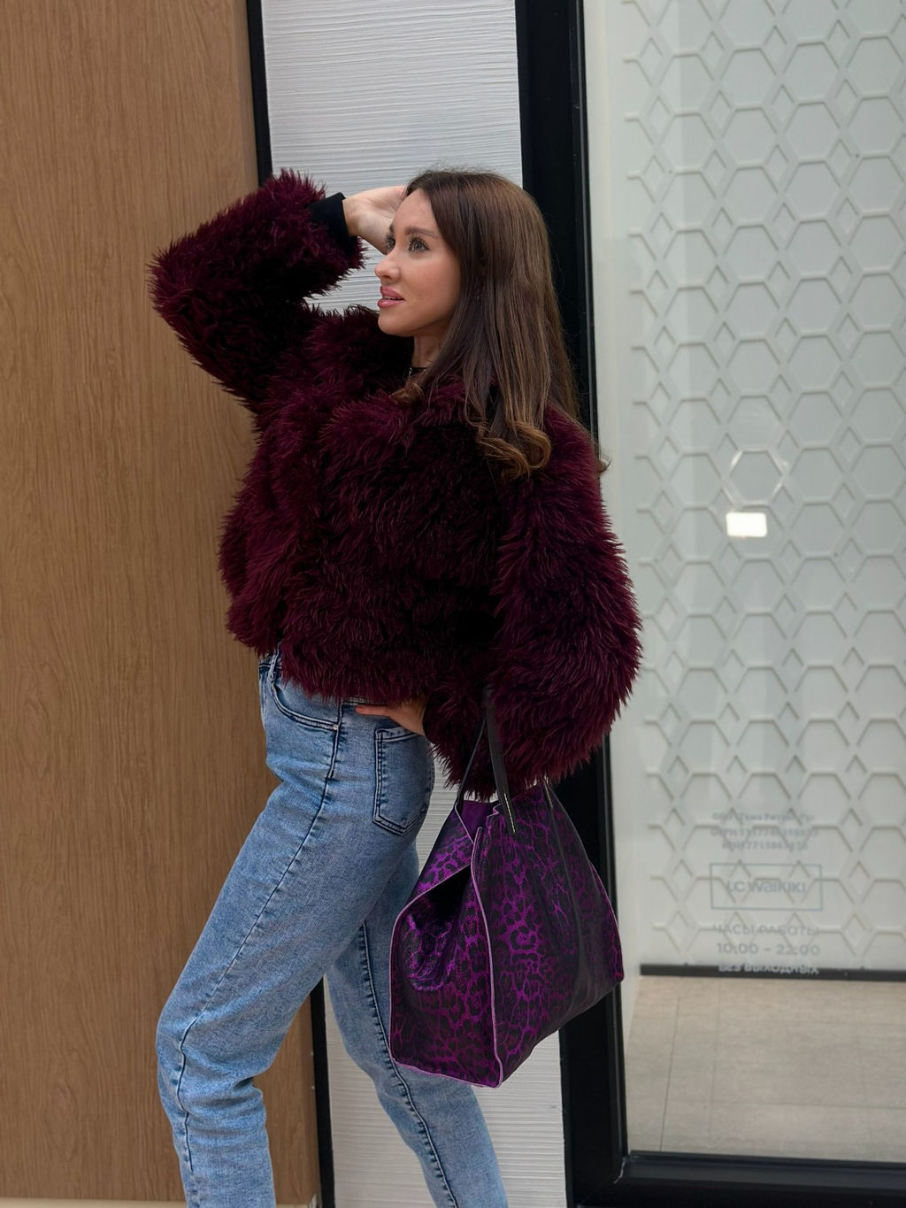 Сумка женская из телячьей кожи