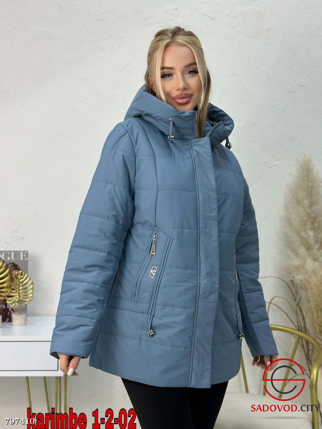 куртка женская осенняя - Bruno фото 2