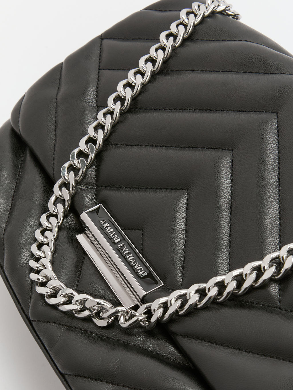 Женская сумка через плечо ARMANI EXCHANGE VICTORIA Артикул 4081523, черный  фото 4