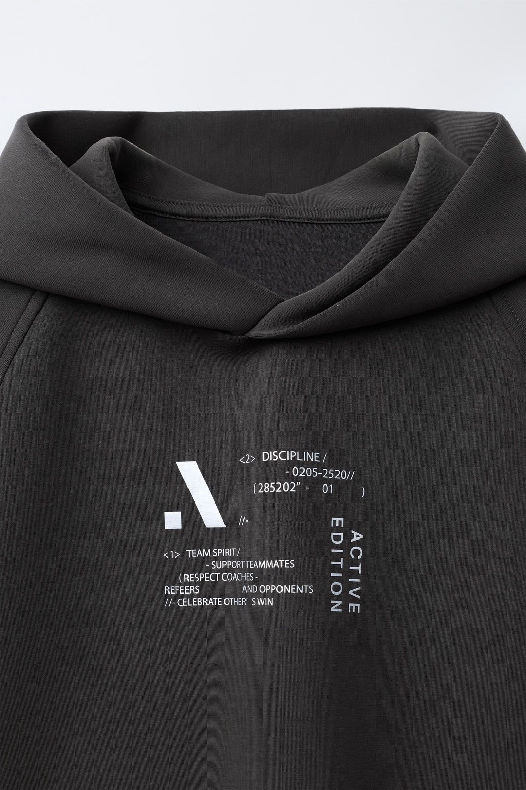 REFLECTIVE LOGO HOODIE - Zara фото 3