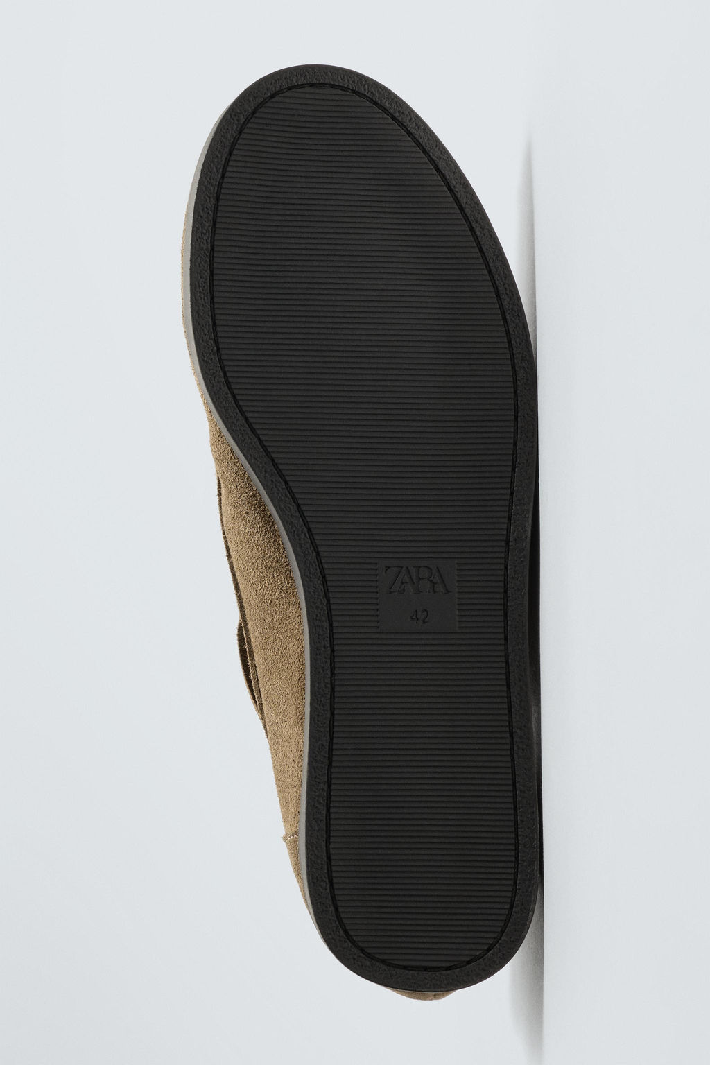 ZAPATO N?UTICO PIEL / Gris Topo - Zara фото 4