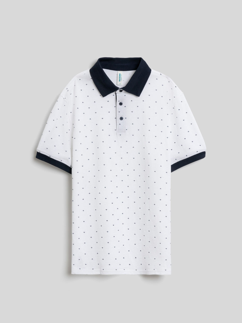 ACOOLA / Сорочка-поло верхняя для мальчиков Fakir белый принт  фото 3