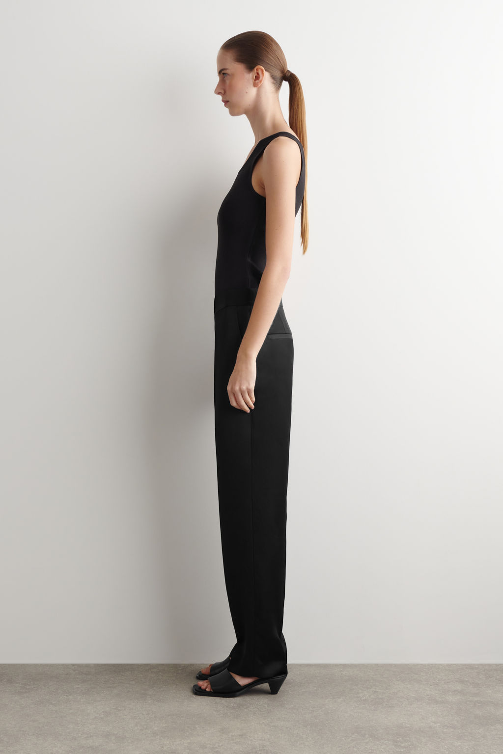 PANTAL?N SASTRE DE SAT?N STRAIGHT LEG - H&m фото 3