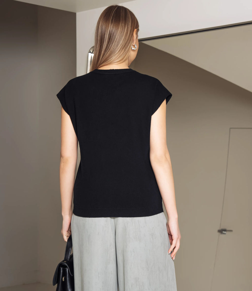 Футболка #КТ6002 (1), чёрный