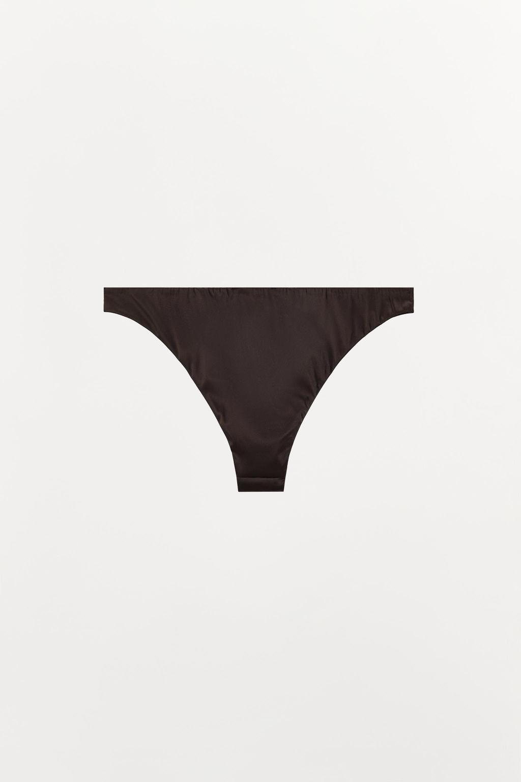 BRAGUITA SATINADA / Marr?n oscuro - Zara фото 4