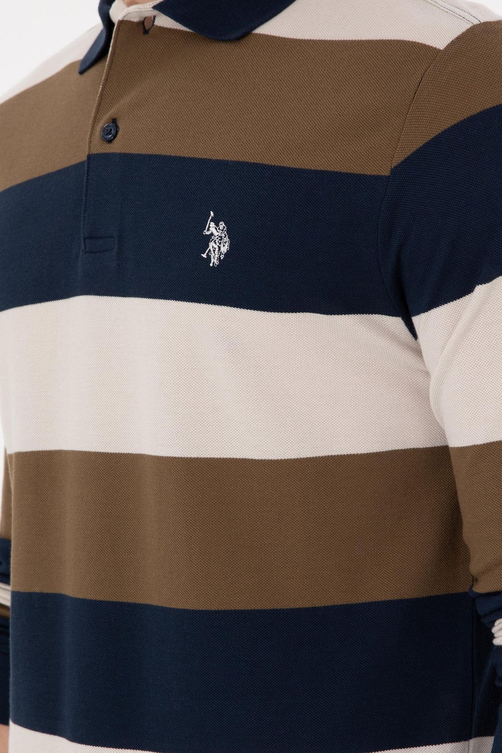 Мужской свитшот цвета хаки Неожиданная скидка в корзине - U.s. polo assn фото 7