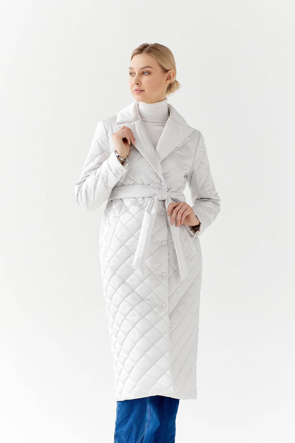 Куртка женская демисезонная 22810 (синий) - Kankan фото 4