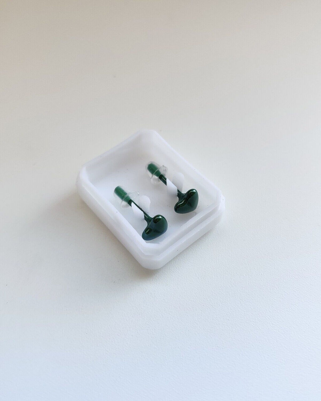 Серьги-пусеты из керамики - Vel vett фото 3