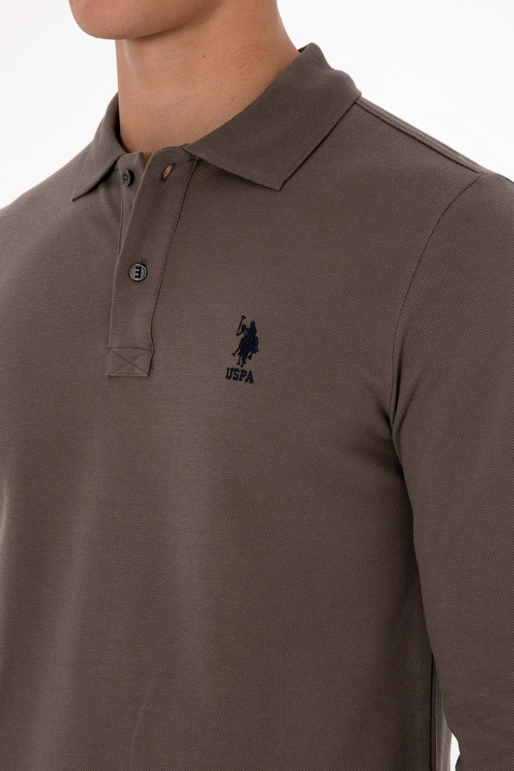 Erkek Vizon Basic Sweatshirt Sepette S_rpriz _ndirim - U.s. polo assn фото 7