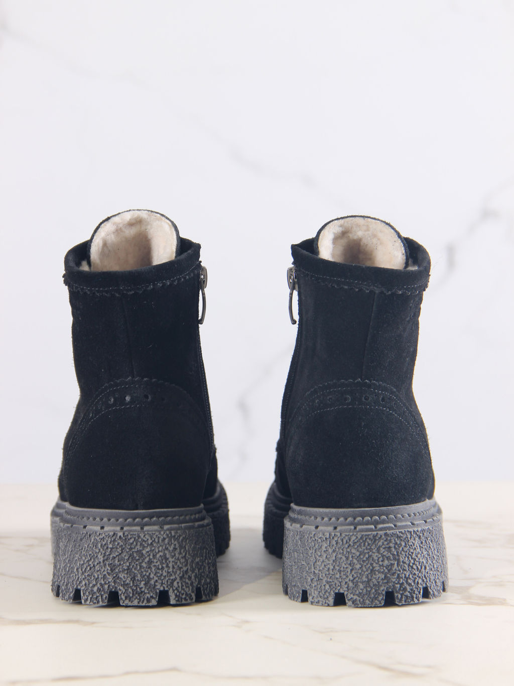 Ботинки EDART 319.22511 gr. Черный замша/шерсть - Ed'art фото 21