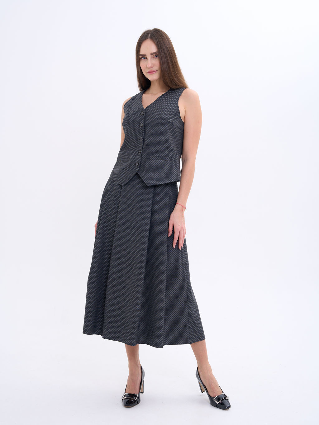 юбка, расклешенная от пояса к низу, - Трика фото 2