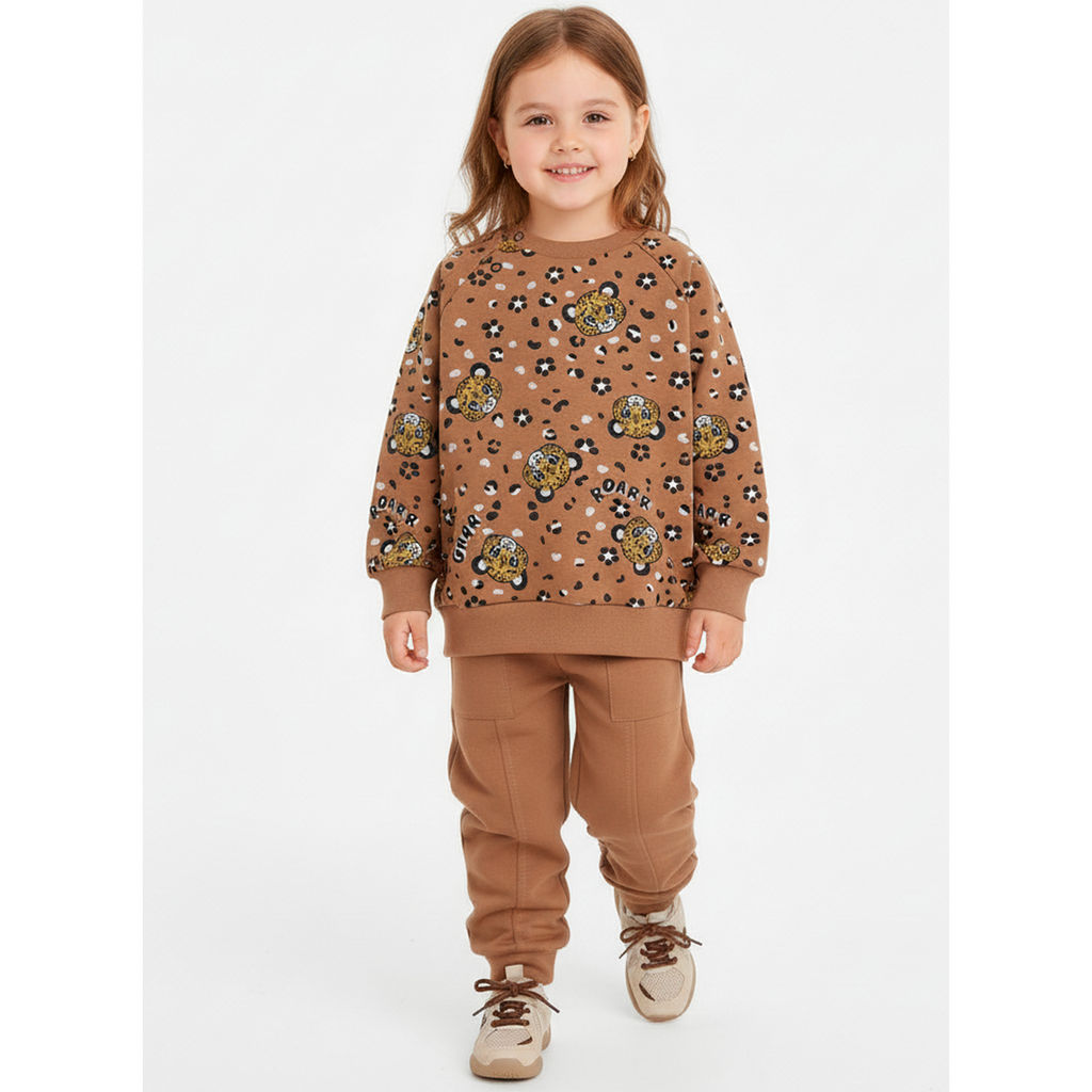 Костюм футер 2х нитка начёс 8003310104 8003310104 купить оптом по цене 669 ?| Фабрика детской одежды Юлла - Youlala фото 2