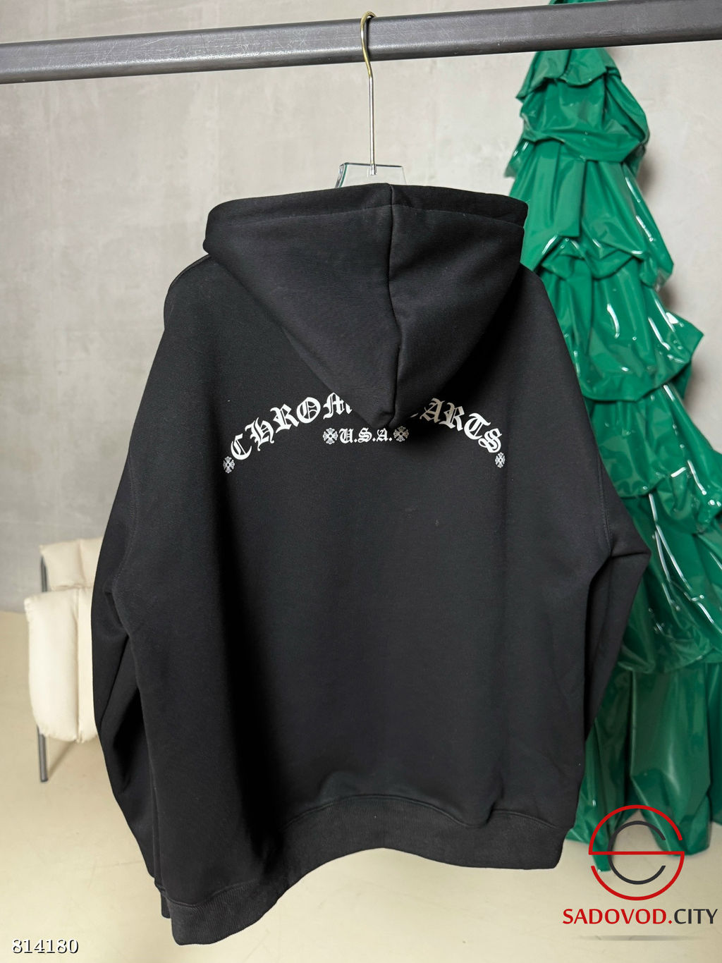 Худи женское однотонное