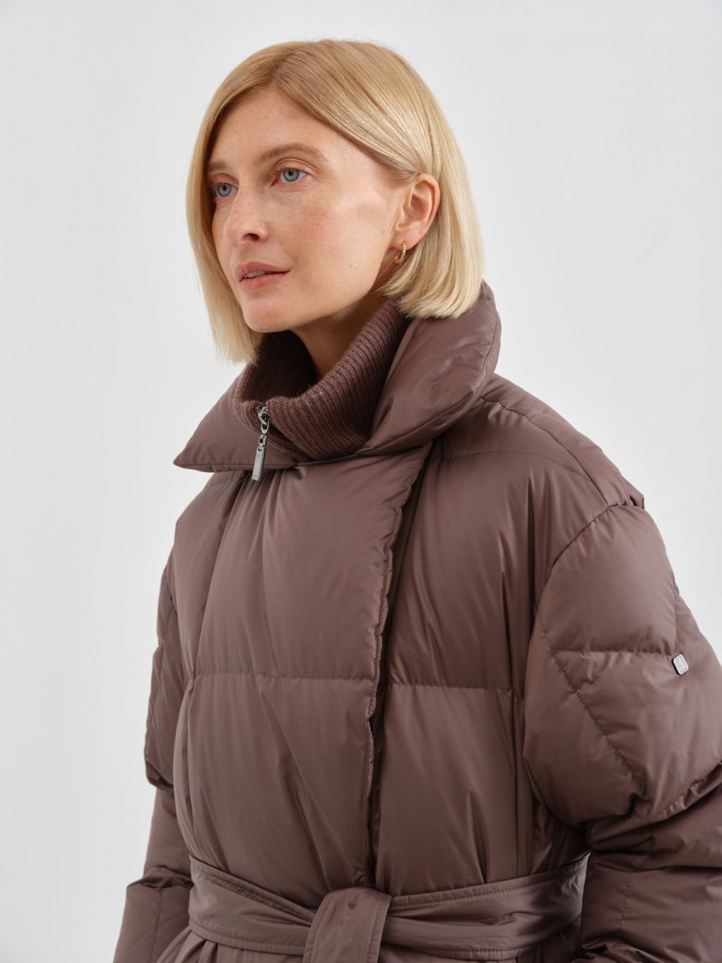 Conso/WDL 230504 - cappuccino Пуховое пальто