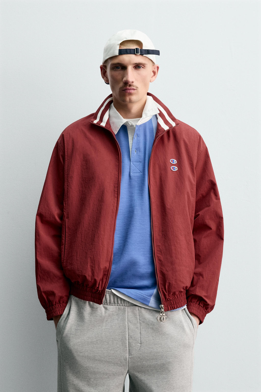 CHAMPION ® X ZARA TECHNICAL PATCH JACKET  фото 2