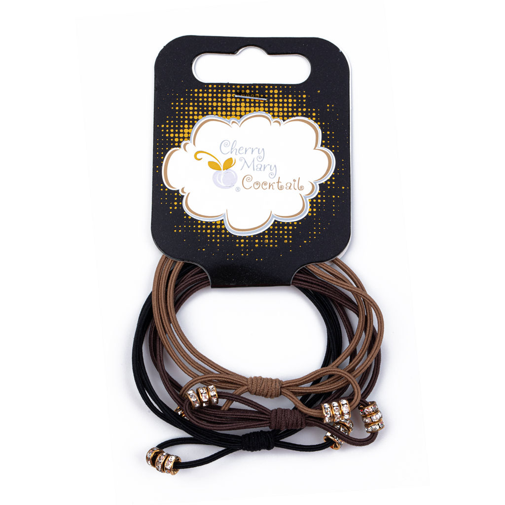 CHERRY MARY VR07070 Набор резинок для волос 5 х 3 шт №01 ассорти
