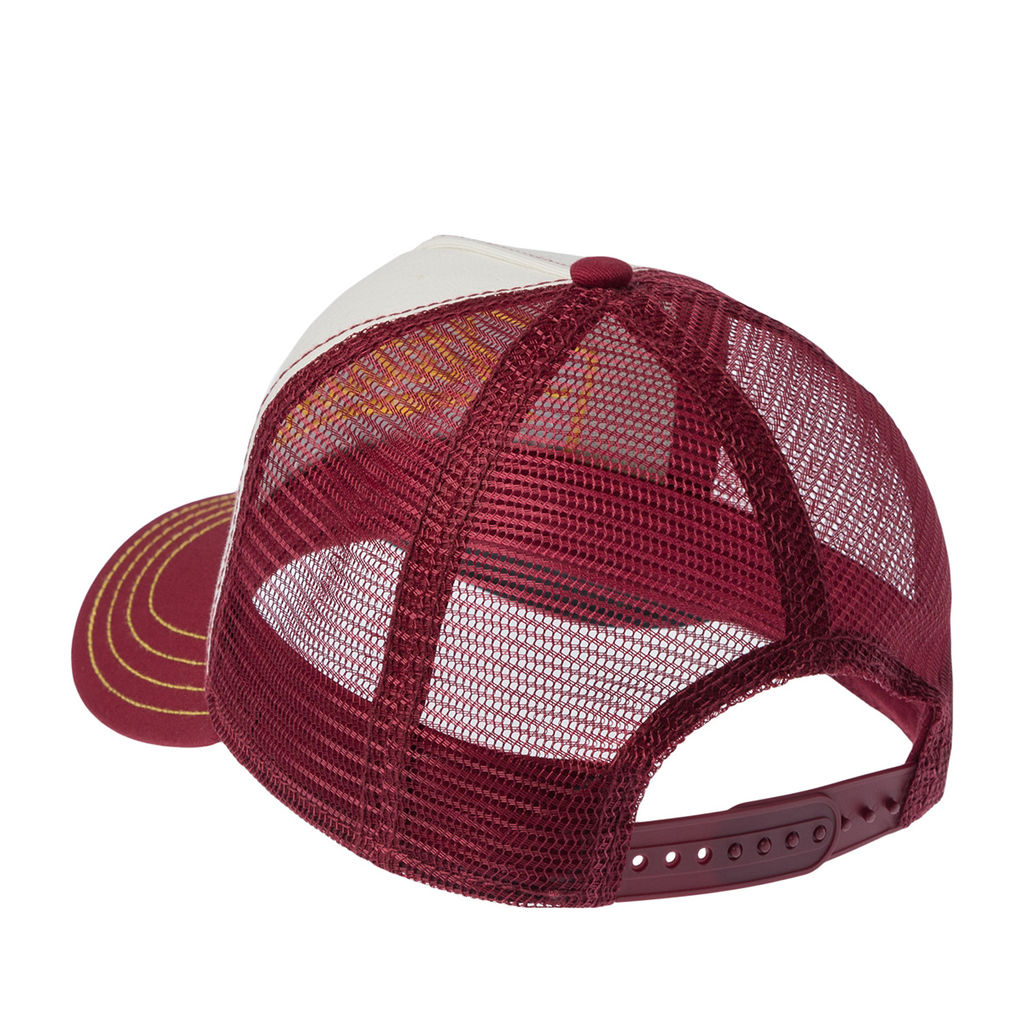 Бейсболка STETSON арт. 7751103K TRUCKER CAP AMERICAN HERITAGE (бордовый / белый)  фото 2
