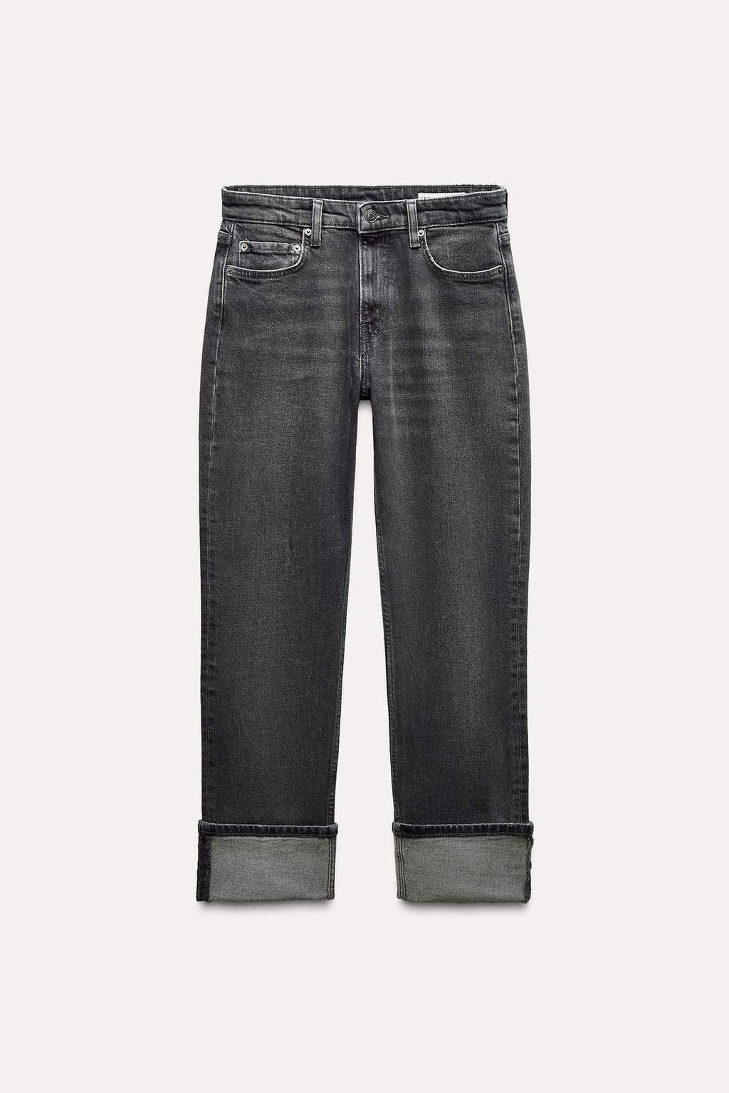 ZW COLLECTION SLIM MID-WAIST JEANS - Zara фото 17