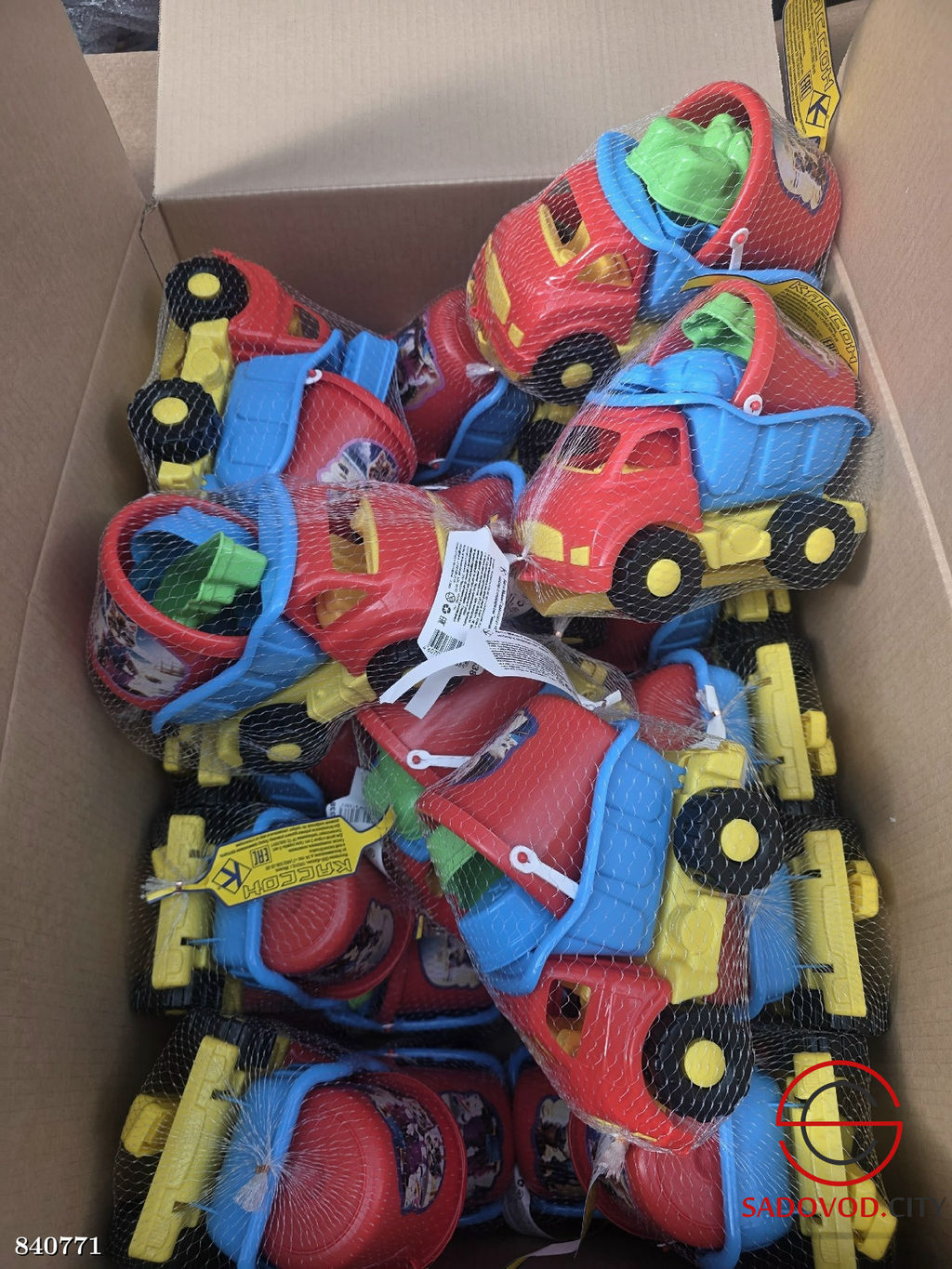 Песочный набор с машинкой