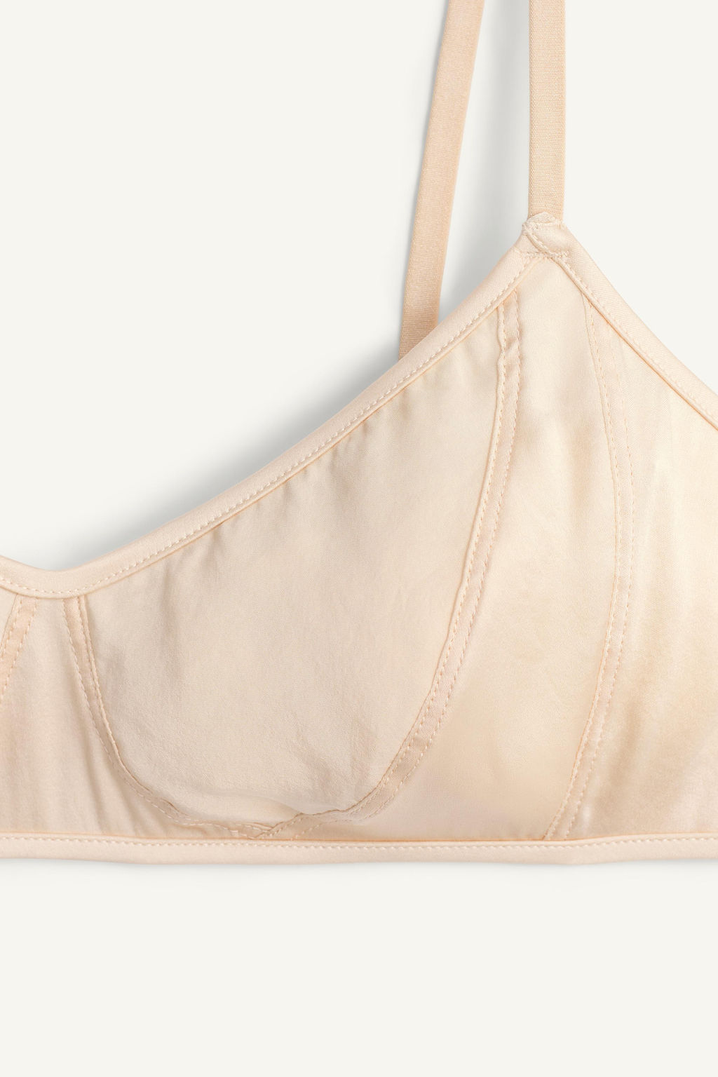 BRALETTE SEDA MINIMAL LIMITED EDITION / Rosa pastel - Zara фото 4