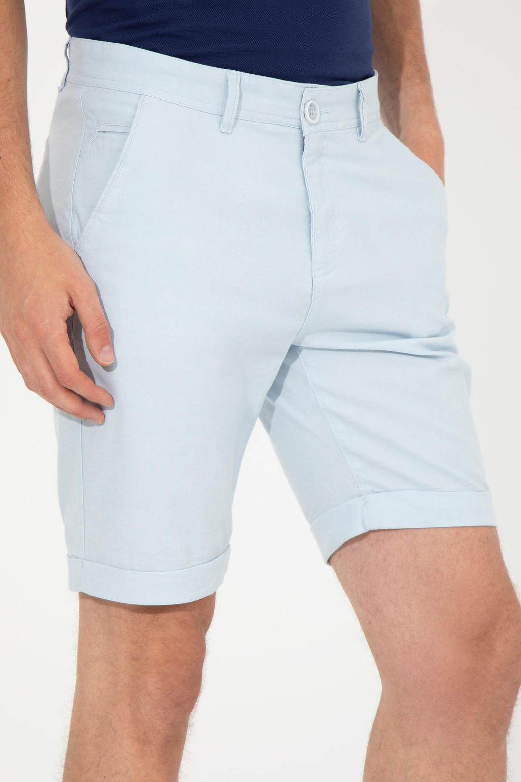 U. S. Polo Assn Мужские голубые тканые шорты - U.s. polo assn фото 20