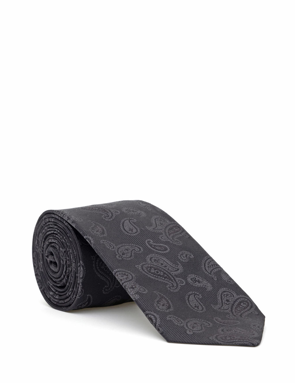 Черный шелковый галстук - Cacharel фото 2