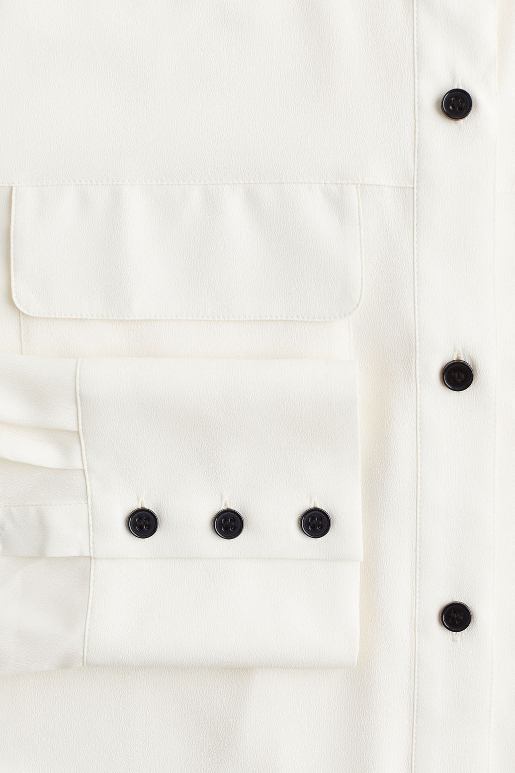 Camisa de crepe - H&m фото 8