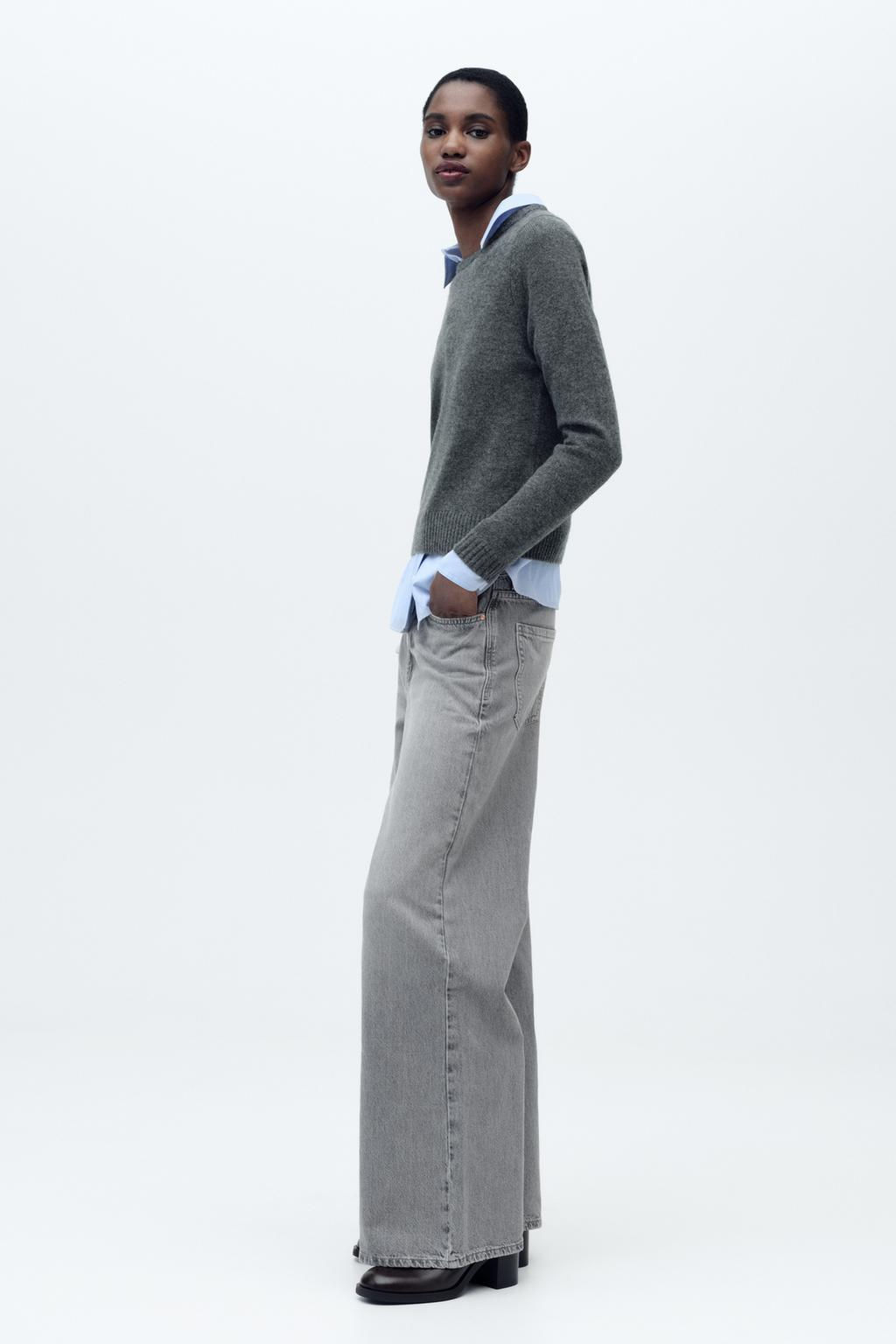 Z1975 WIDE LEG HIGH-RISE JEANS - Zara фото 3