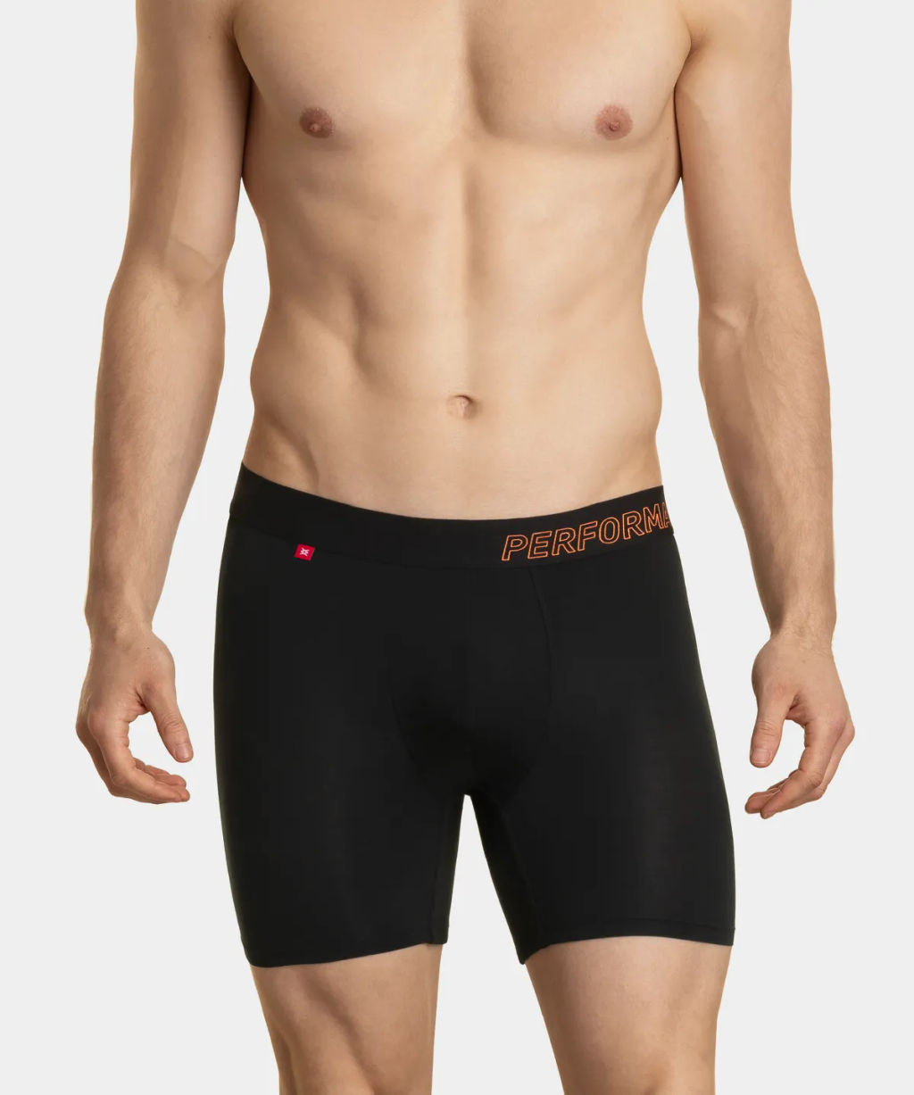 ATLANTIC MH-1181 Трусы шорты Long Performance черный