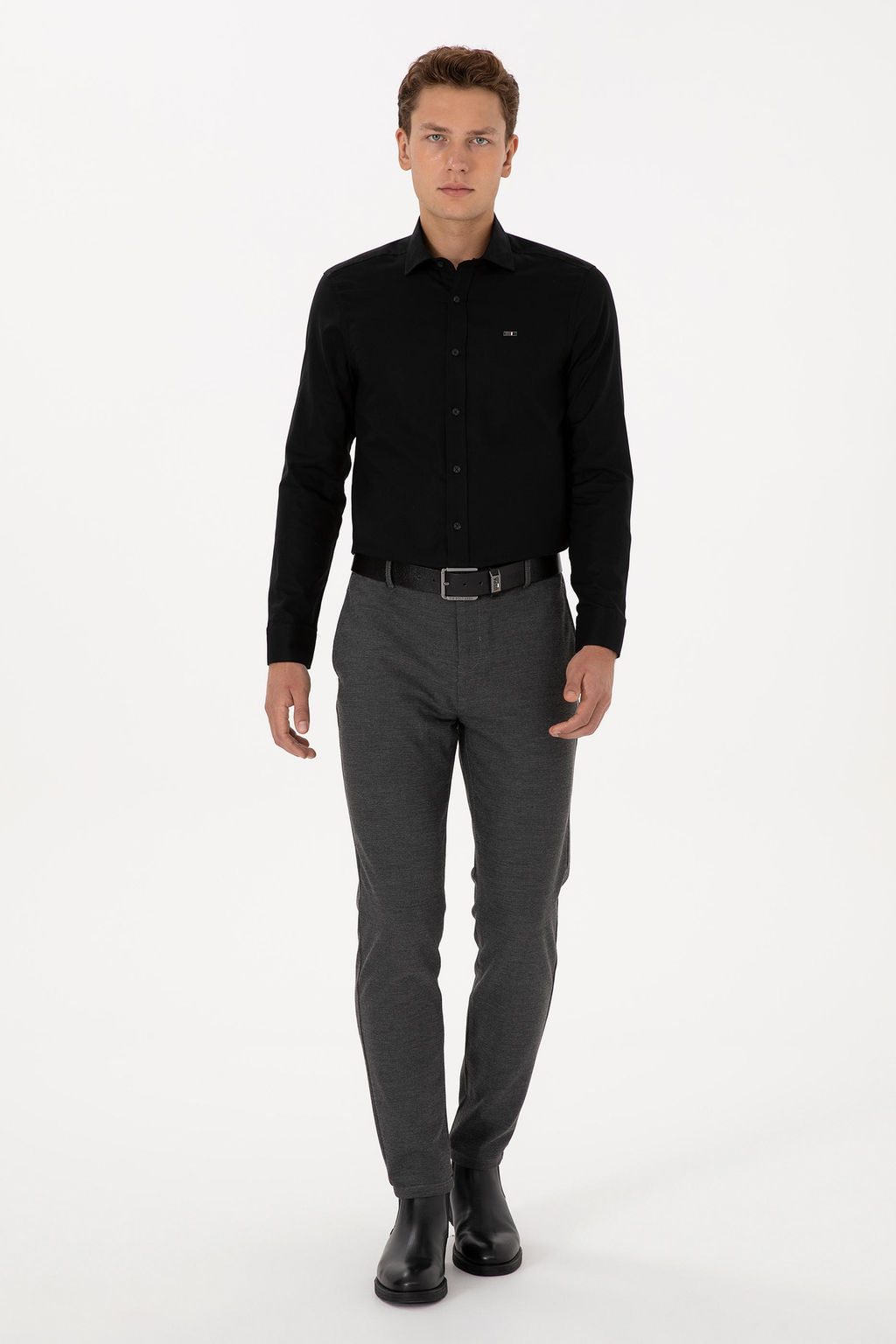 Erkek Siyah Uzun Kollu Basic G_mlek - U.s. polo assn фото 11