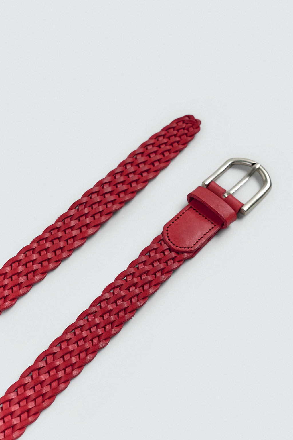 BRAIDED LEATHER BELT