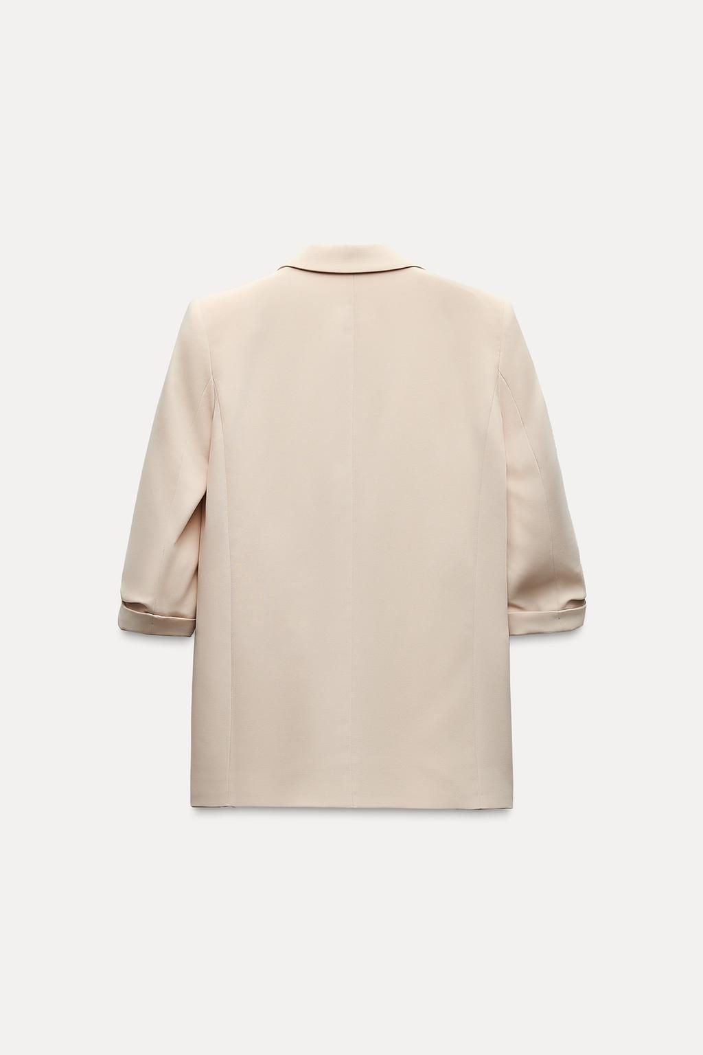 BLAZER WITH ROLLED-UP SLEEVES - Zara фото 11