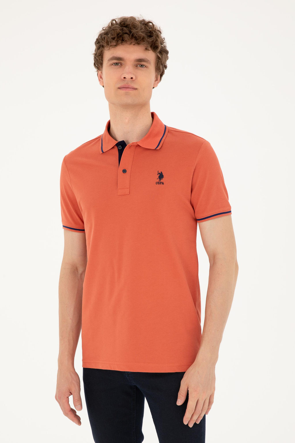 Футболка мужская U.S. Polo Assn Powder из хлопка  фото 8