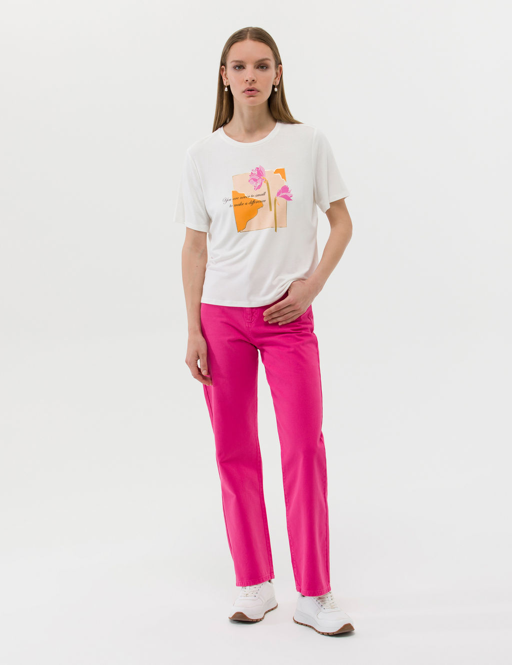 Fu_ya High Waist Flare Fit Jean Pantolon