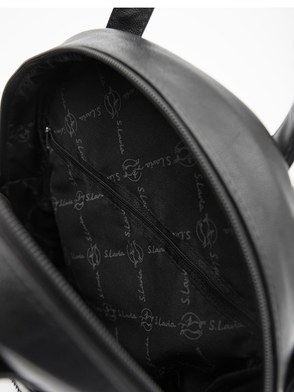 Чёрный рюкзак S.Lavia  фото 12