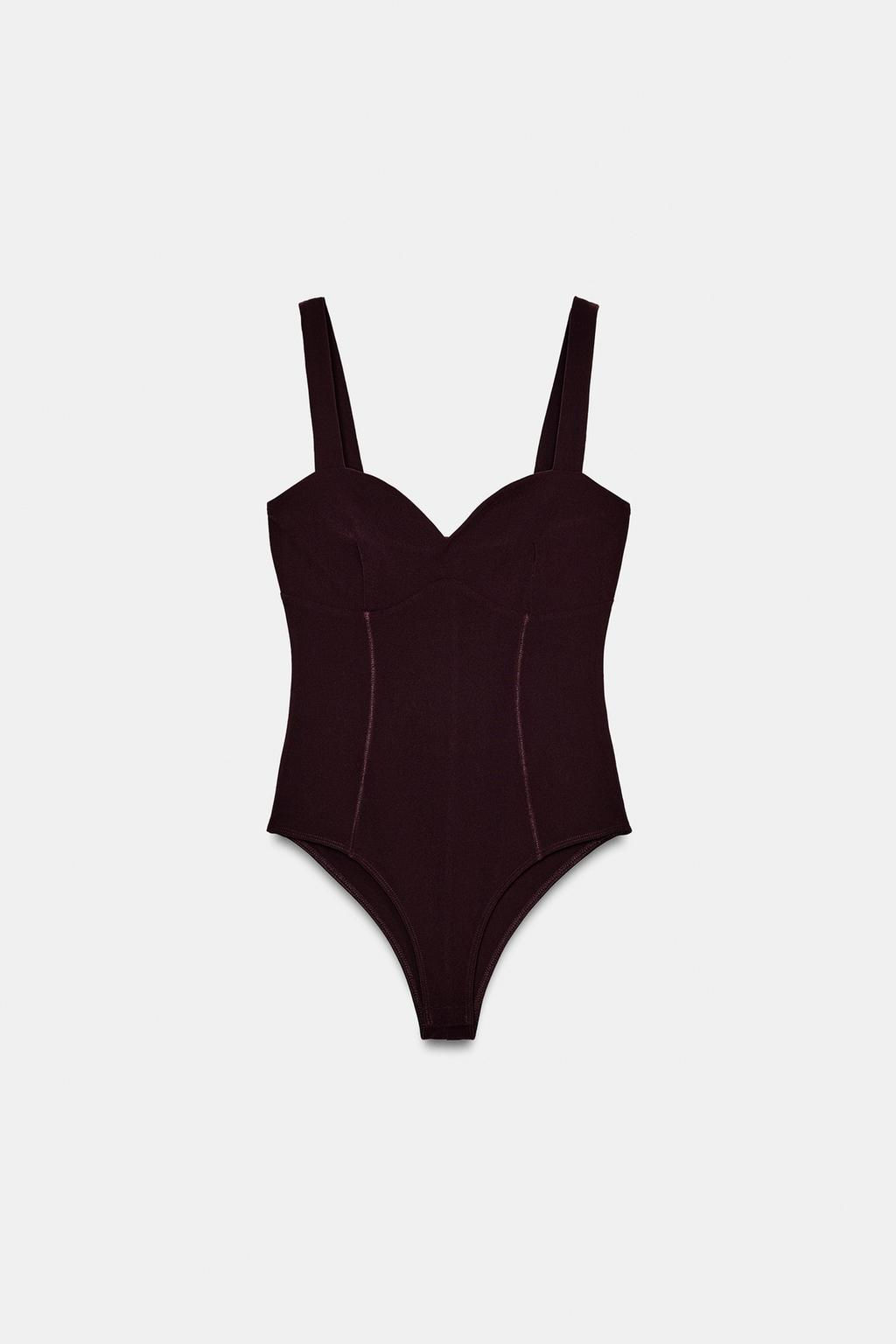 STRAPPY BODYSUIT - Zara фото 10