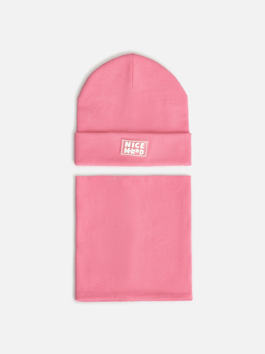 ACOOLA / Набор детский (шапка и шарф) Brento светло-розовый  фото 3