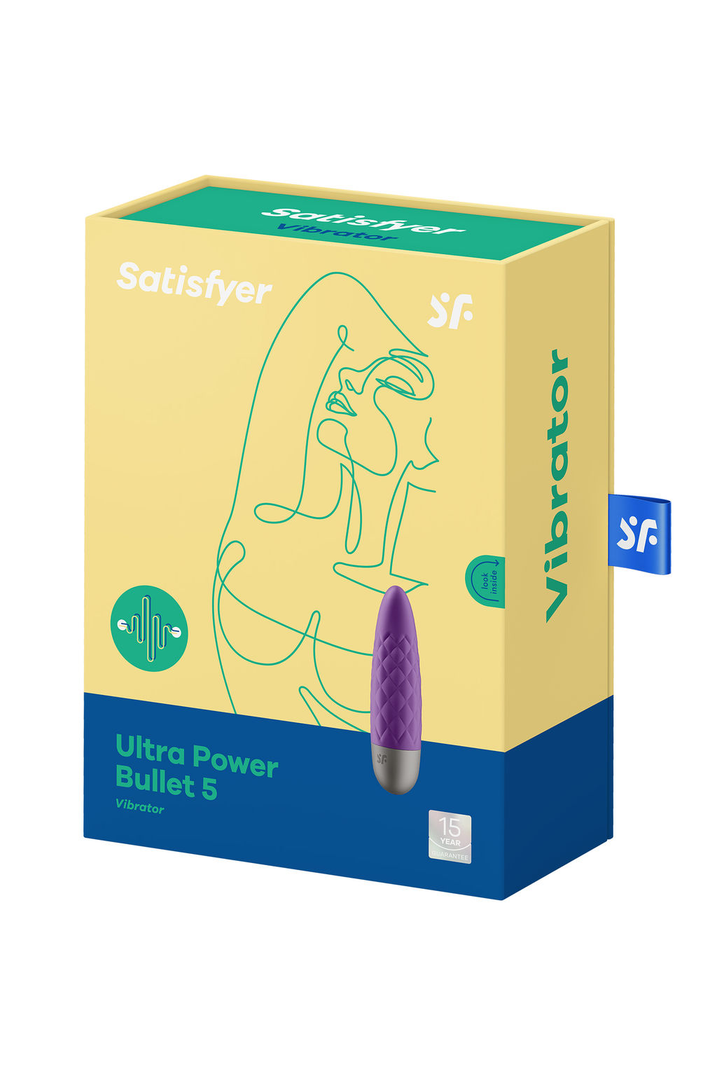 Мини-вибратор для путешествий Satisfyer Ultra Power Bullet 5, силикон, фиолетовый