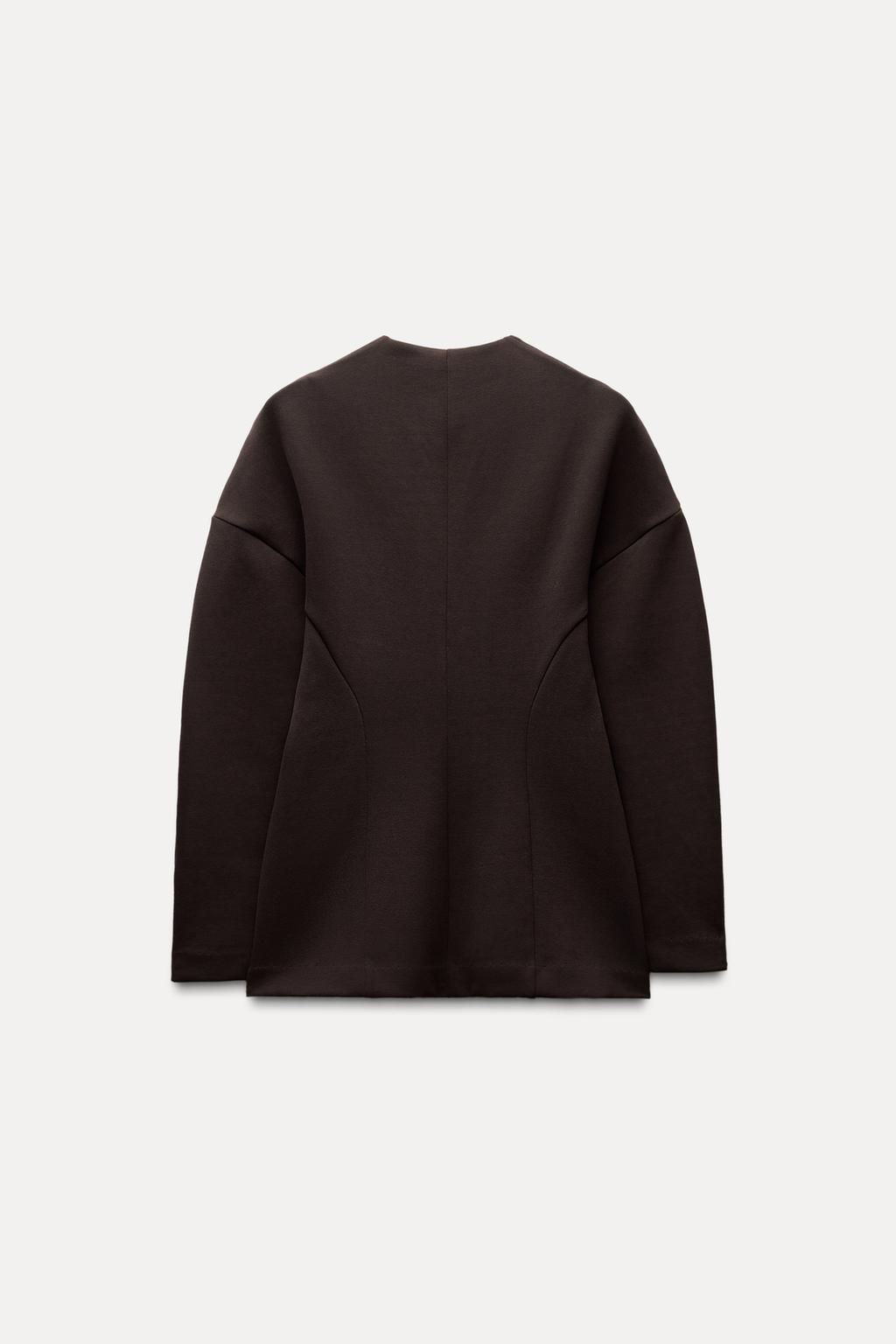 FITTED INTERLOCK BLAZER - Zara фото 6