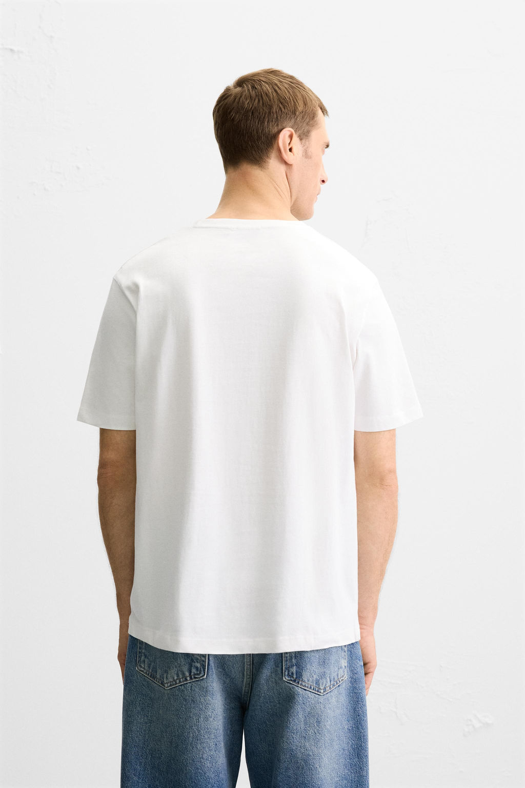 BASIC MEDIUM WEIGHT T-SHIRT - Zara фото 67