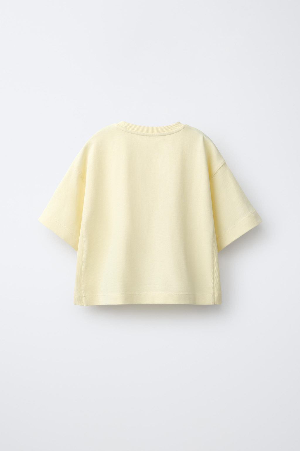 CAMISETA LISA HEAVY JERSEY / Amarillo - Zara фото 2