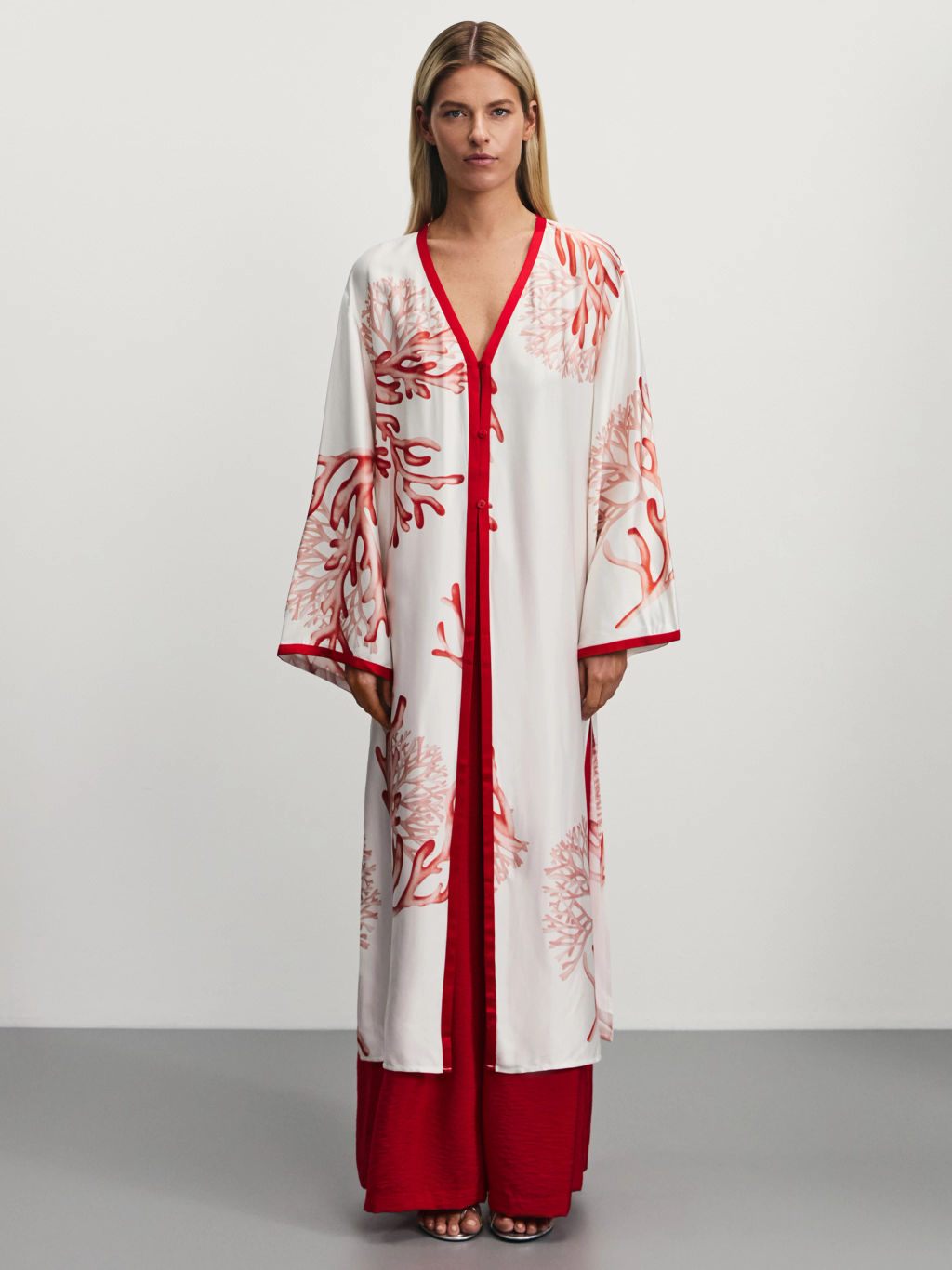 Туника из вискозы с принтом / Zarina  фото 3