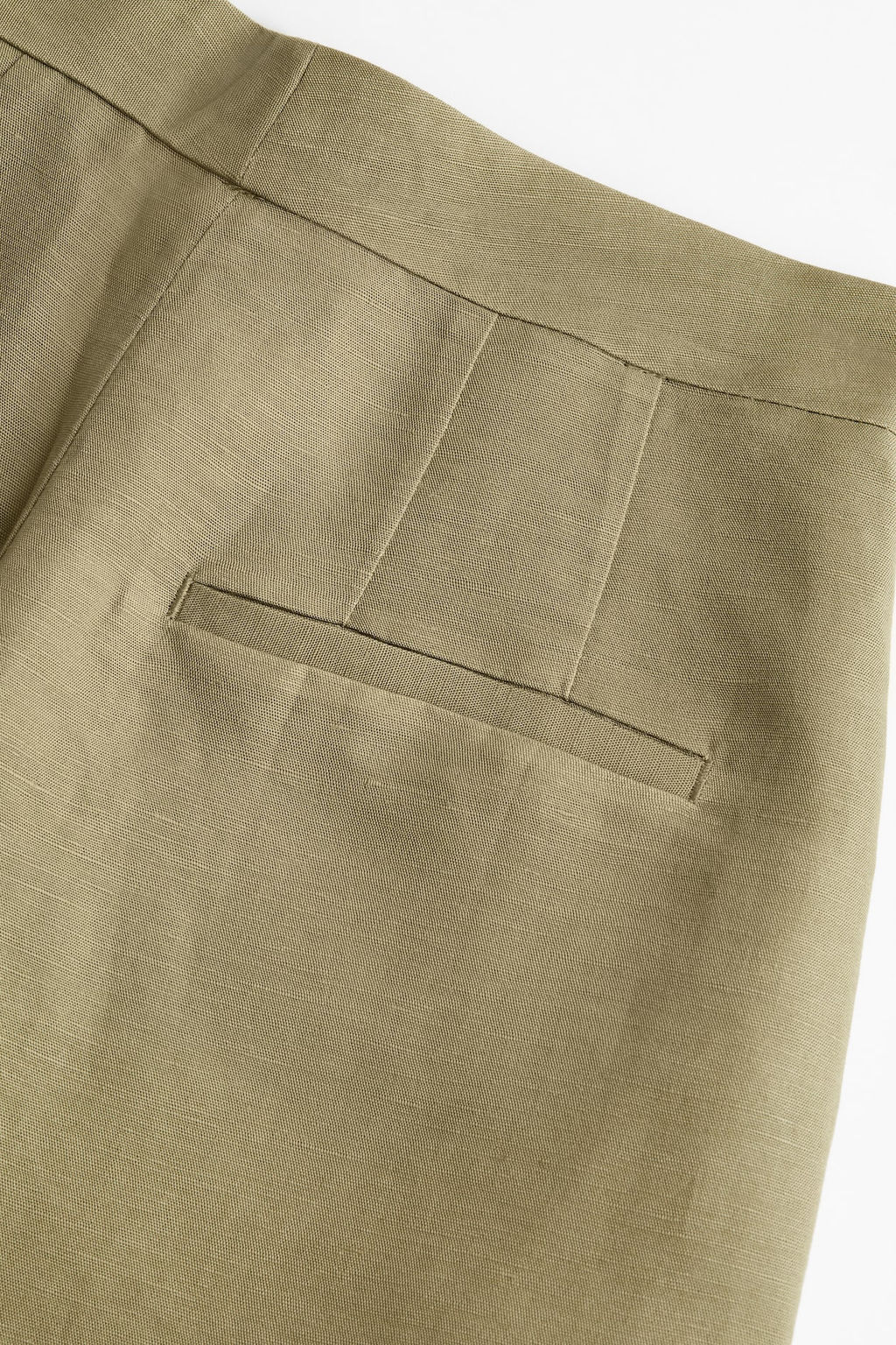 Pantalon corto en mezcla de lino - H&m фото 2