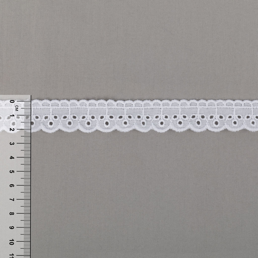 Шитье Gamma 22 мм GYEM-2200 в рулоне 9 м 0.2 м Турция белый