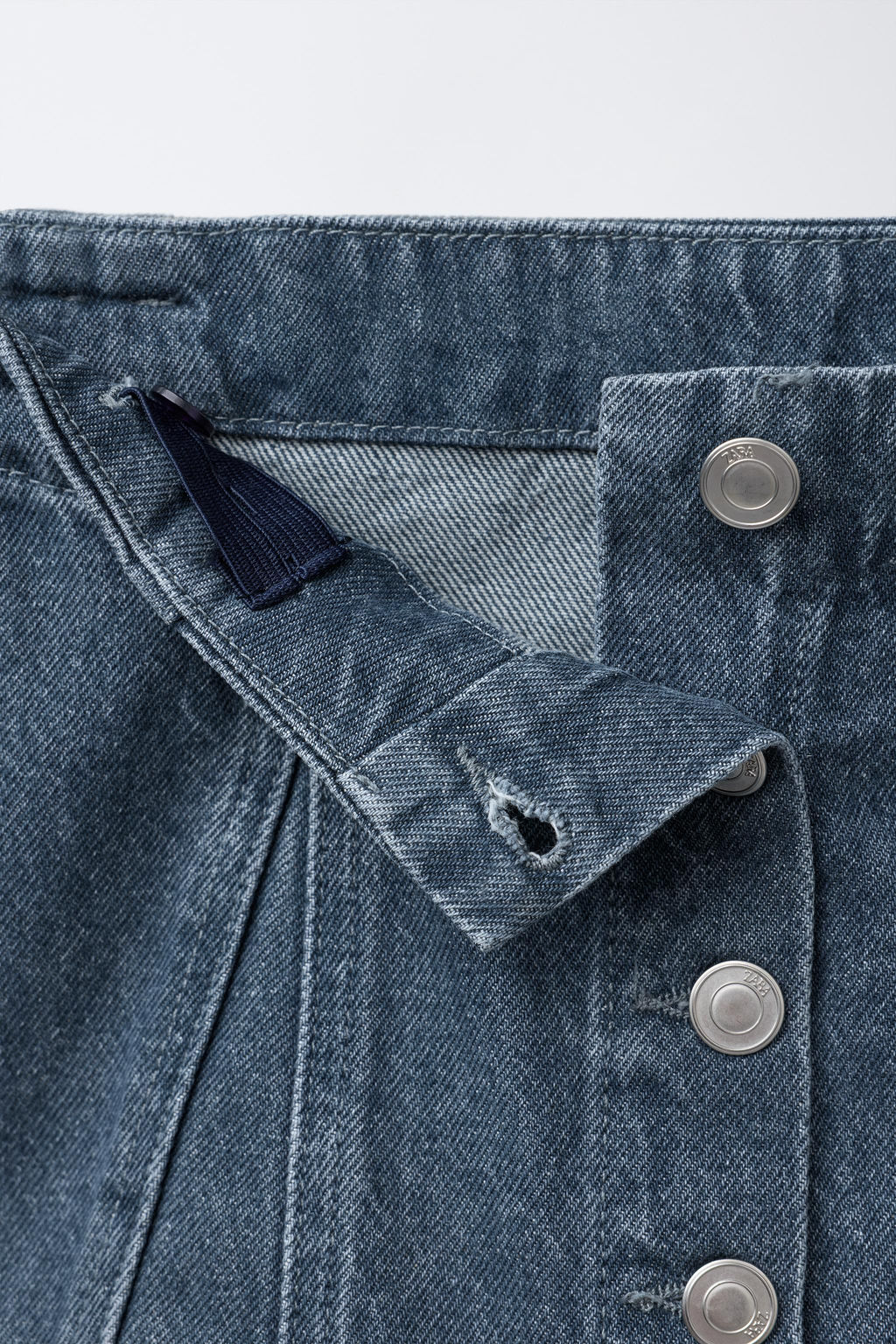 DENIM BELT SKIRT - Zara фото 4