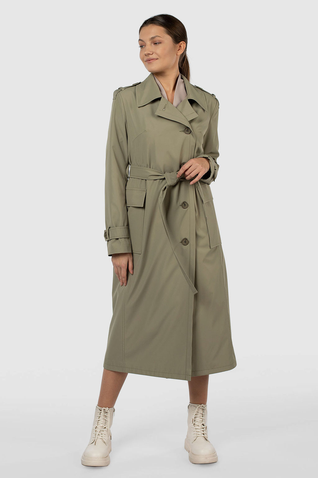 03-3274 Плащ женский (пояс)