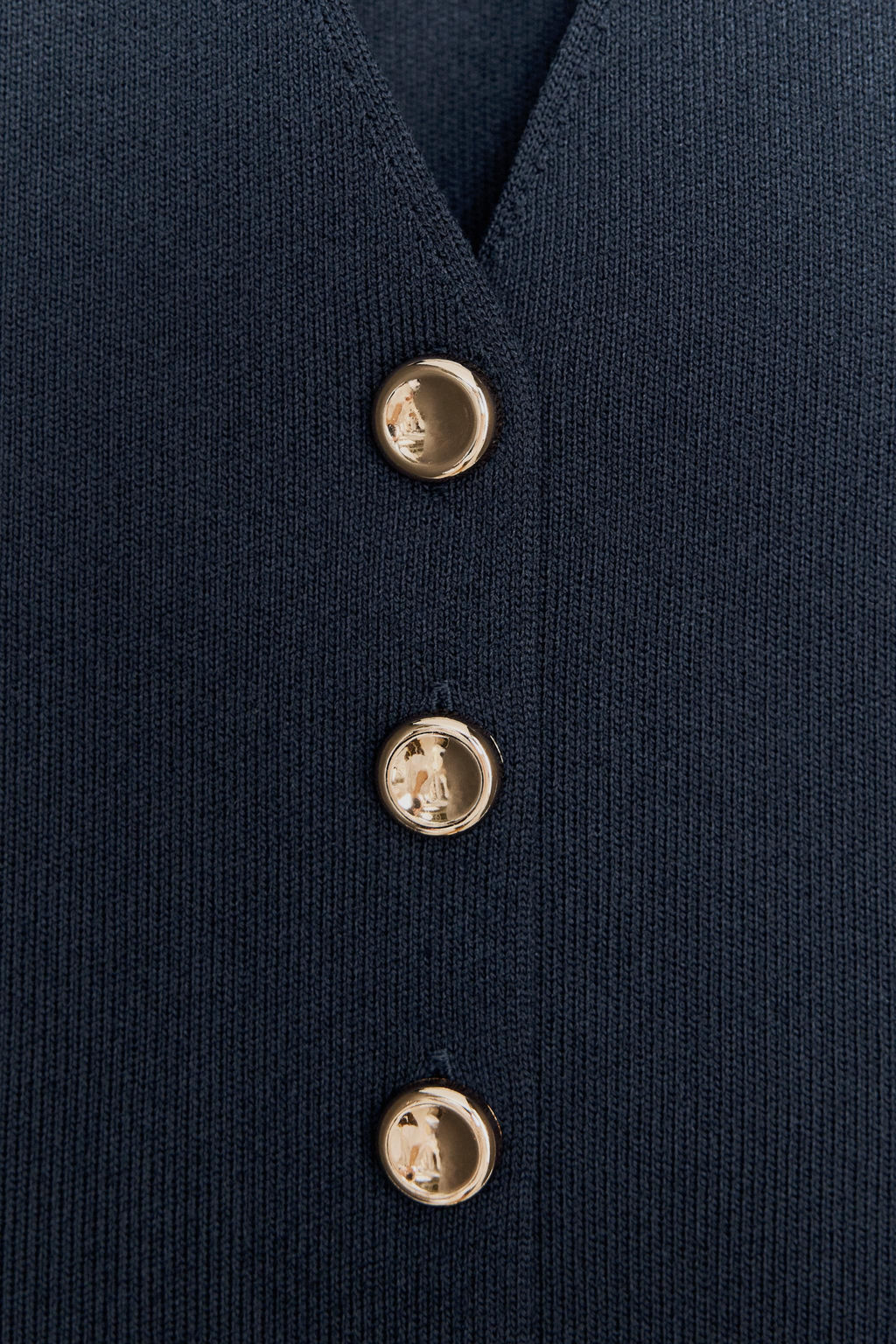 PLAIN KNIT WAISTCOAT TOP - Zara фото 31